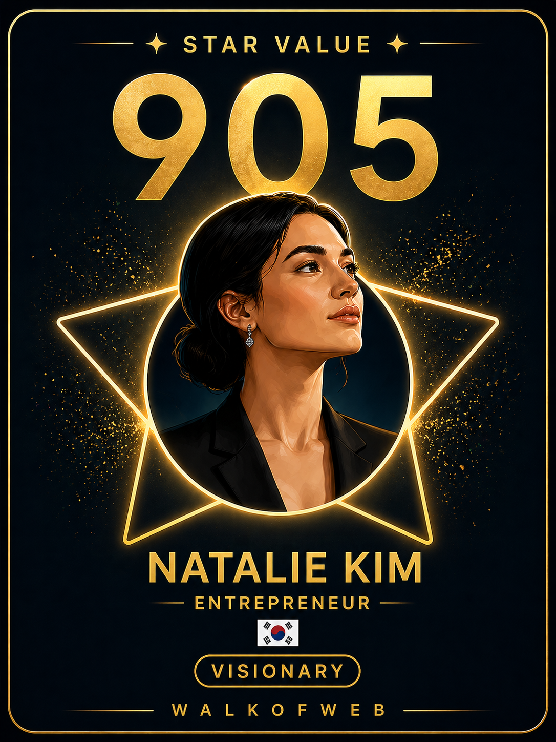Natalie Kim scorecard front